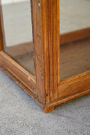 ウッド×ガラス ショーケース <br>cerote antiques
