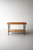 アイアンレッグ ワークテーブル <br>ヴィンテージ <br>TAMAGAWA BASE - ヴィンテージ SHARK ATTACK