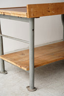 アイアンレッグ ワークテーブル <br>ヴィンテージ <br>TAMAGAWA BASE - ヴィンテージ SHARK ATTACK