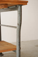 アイアンレッグ ワークテーブル <br>ヴィンテージ <br>TAMAGAWA BASE - ヴィンテージ SHARK ATTACK