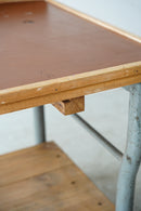 アイアンレッグ ワークテーブル <br>ヴィンテージ <br>TAMAGAWA BASE - ヴィンテージ SHARK ATTACK