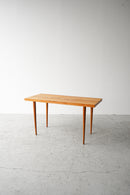 チーク ウッドサイドテーブル<br>ヴィンテージ<br>大阪店 - ヴィンテージ SHARK ATTACK