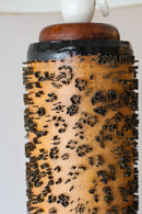 オルゴールシリンダー リメイクランプ<br>1960~1970's , Denmark<br>cerote antiques - ヴィンテージ SHARK ATTACK