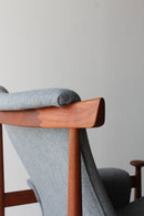 France&Son Finn Juhl <br>ブワナチェア <br>1960’s, Denmark <br>bob's box - ヴィンテージ SHARK ATTACK