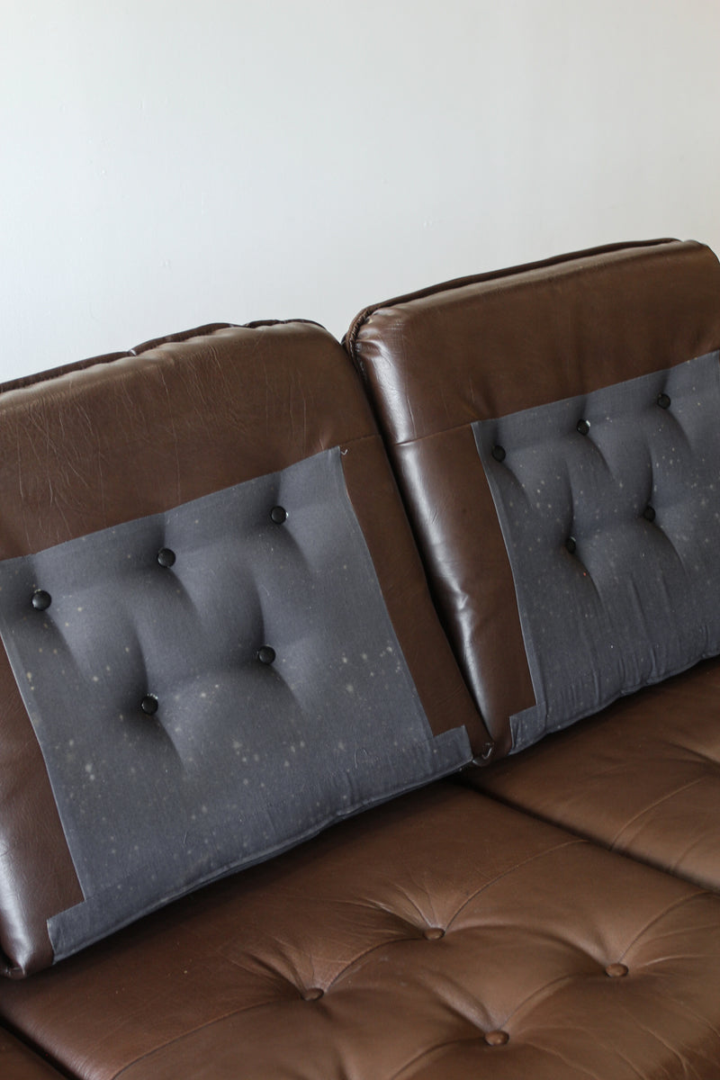 レザー 3シーター ソファ<br>大和店 - ヴィンテージ SHARK ATTACK