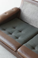 レザー 3シーター ソファ<br>大和店 - ヴィンテージ SHARK ATTACK