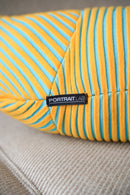 PORTRAIT LAB <br>Fabric object "Hand"S size Yellow stripe <br>大阪店 - ヴィンテージ SHARK ATTACK