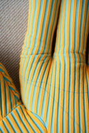 PORTRAIT LAB <br>Fabric object "Hand"S size Yellow stripe <br>大阪店 - ヴィンテージ SHARK ATTACK