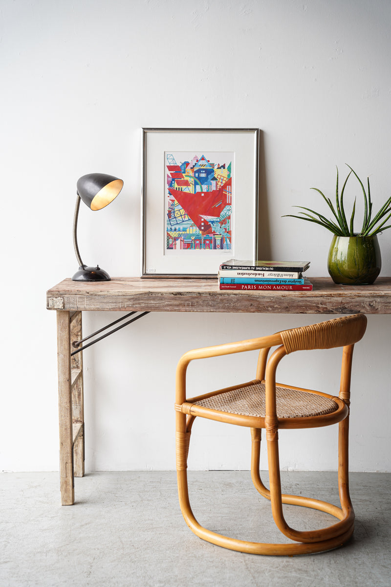 ウッド フォールディングテーブル/ワークテーブル <br>大和店