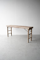 ウッド フォールディングテーブル/ワークテーブル <br>大和店