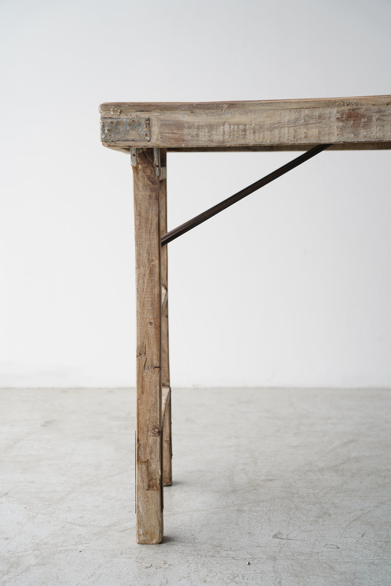 ウッド フォールディングテーブル/ワークテーブル <br>大和店