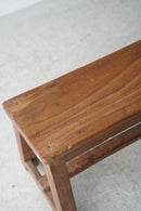 チークウッド ロングベンチ<br>cerote antiques