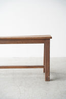 チークウッド ロングベンチ<br>cerote antiques