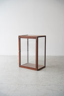 チークウッド × ガラス ショーケース/シェルフ<br>大和店 - ヴィンテージ SHARK ATTACK