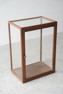 チークウッド × ガラス ショーケース/シェルフ<br>大和店 - ヴィンテージ SHARK ATTACK