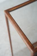 チークウッド × ガラス ショーケース/シェルフ<br>大和店 - ヴィンテージ SHARK ATTACK