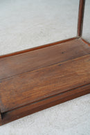 チークウッド × ガラス ショーケース/シェルフ<br>大和店 - ヴィンテージ SHARK ATTACK