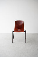 GALVANITAS<br>S-22 コンパスチェア<br>1960’s , Netherlands<br>大和店・大阪店・cerote antiques・TAMAGAWA BASE <br> - ヴィンテージ SHARK ATTACK