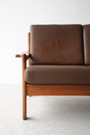 レザー 2シーター ソファ<br>大阪店 - ヴィンテージ SHARK ATTACK