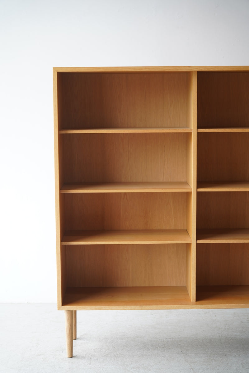 Karl Andersson & Soner,Borge Mogensen <br>ウッド ブックシェルフ <br>1970s-1980s , Sweden<br>TAMAGAWA BASE - ヴィンテージ SHARK ATTACK