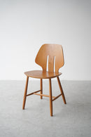 FDB Møbler , Ejvind A. Johansson<br>J67 ダイニングチェア <br>1950~1960's , Denmark - ヴィンテージ SHARK ATTACK