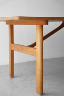 Aktieselskabet Fredericia Stolefabrik , Børge Mogensen<br>オークウッド ソファテーブル<br>1958 , Denmark<br>bob's box - ヴィンテージ SHARK ATTACK