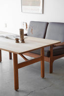 Aktieselskabet Fredericia Stolefabrik , Børge Mogensen<br>オークウッド ソファテーブル<br>1958 , Denmark<br>bob's box - ヴィンテージ SHARK ATTACK