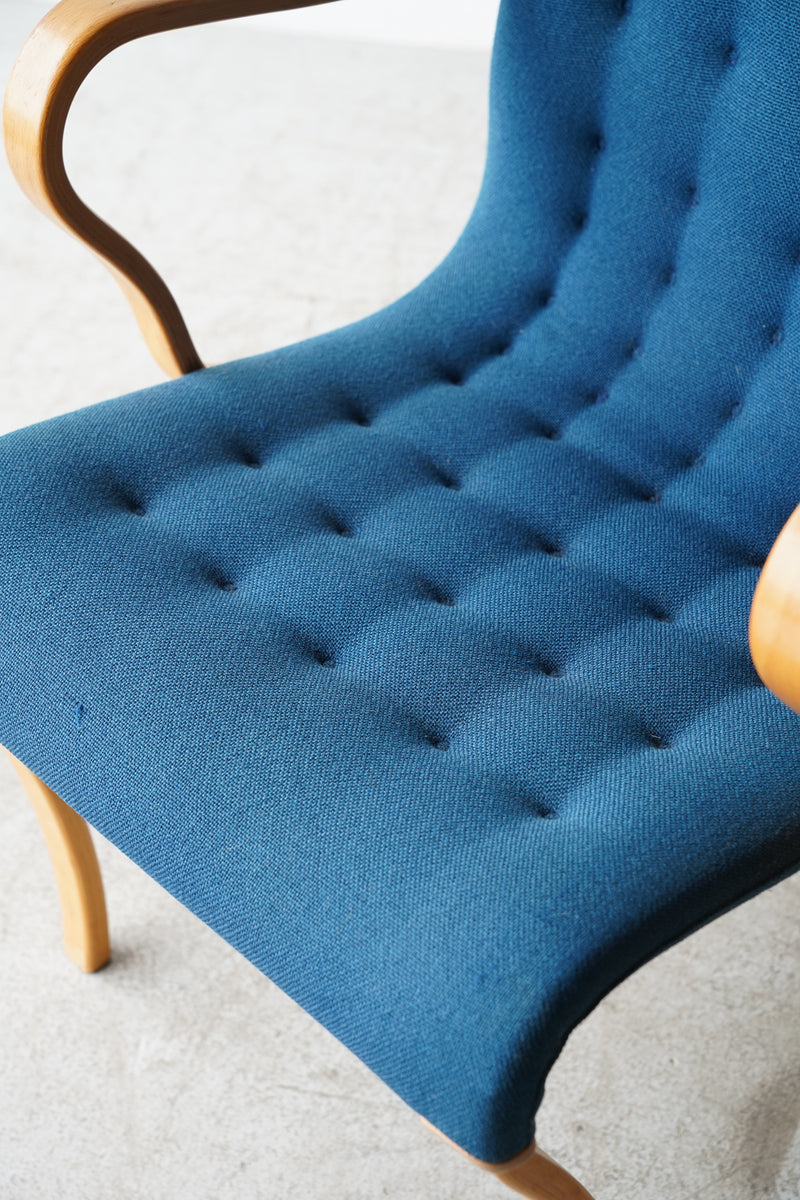 BRUNO MATHSSON<br>ラウンジチェア<br>1997 , Sweden<br>大和店、大阪店 hold×1(大阪在庫分) nkmr - ヴィンテージ SHARK ATTACK