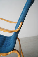 BRUNO MATHSSON<br>ラウンジチェア<br>1997 , Sweden<br>大和店、大阪店 hold×1(大阪在庫分) nkmr - ヴィンテージ SHARK ATTACK