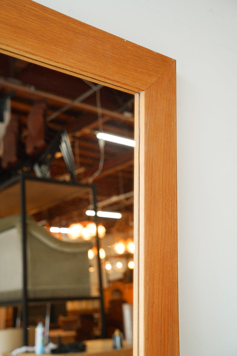 チークウッド ウォールミラー<br>大和店 - ヴィンテージ SHARK ATTACK