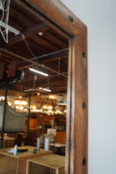 ウッド ウォールミラー<br>大和店 - ヴィンテージ SHARK ATTACK