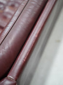 レザー 3P ソファ <br> 1960-1070s , Denmark <br>大和店 - ヴィンテージ SHARK ATTACK