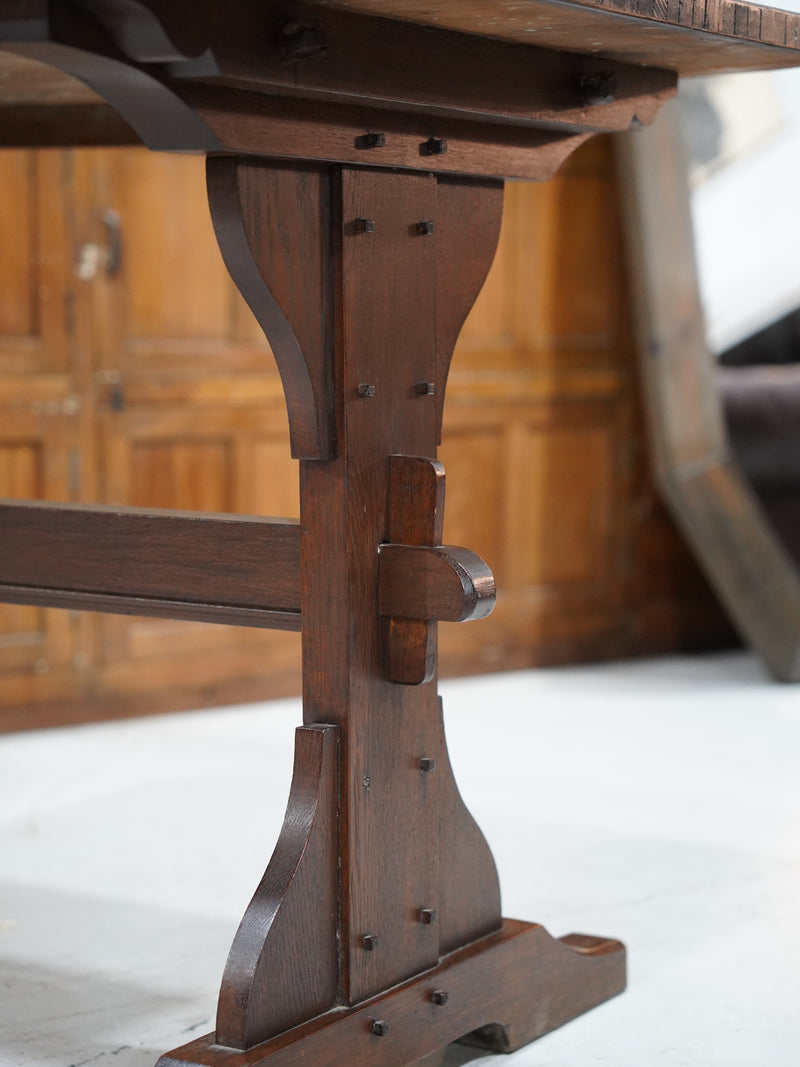 ウッド ダイニングテーブル<br>大和店 - ヴィンテージ SHARK ATTACK