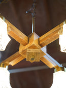 4灯シャンデリア <br> 大和店 - ヴィンテージ SHARK ATTACK