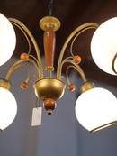 4灯シャンデリア <br> 大和店 - ヴィンテージ SHARK ATTACK