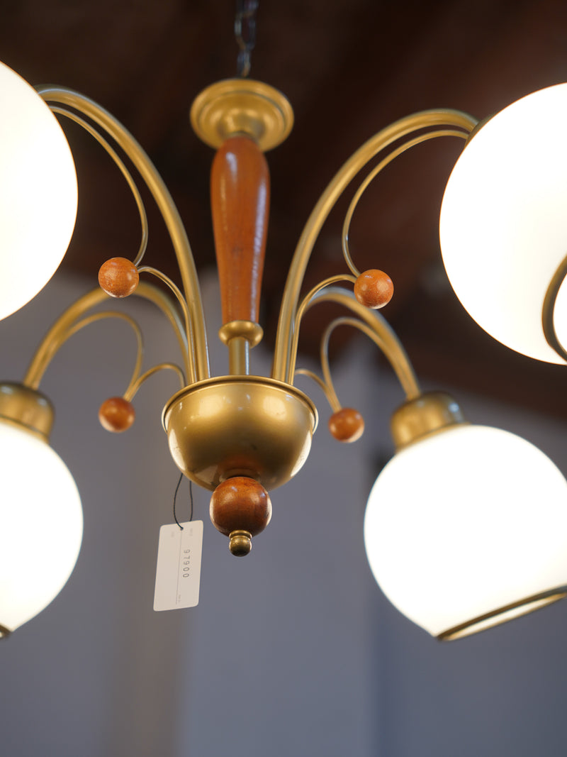 4灯シャンデリア <br> 大和店 - ヴィンテージ SHARK ATTACK