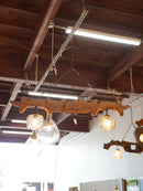 2灯シャンデリア <br> 大和店 - ヴィンテージ SHARK ATTACK