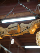 2灯シャンデリア <br> 大和店 - ヴィンテージ SHARK ATTACK