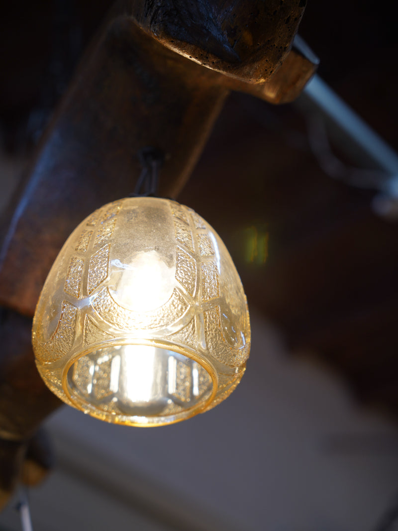 2灯シャンデリア <br> 大和店 - ヴィンテージ SHARK ATTACK