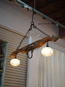 2灯シャンデリア <br> 大和店 - ヴィンテージ SHARK ATTACK