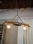 2灯シャンデリア <br> 大和店 - ヴィンテージ SHARK ATTACK