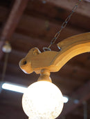 2灯シャンデリア <br> 大和店 - ヴィンテージ SHARK ATTACK