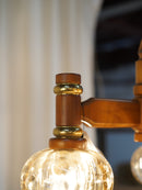 5灯 デザインガラスシャンデリア <br> 大和店 - ヴィンテージ SHARK ATTACK