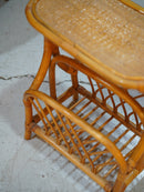 ラタン サイドテーブル/マガジンラック <br>大和店 - ヴィンテージ SHARK ATTACK