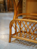 ラタン サイドテーブル/マガジンラック <br>大和店 - ヴィンテージ SHARK ATTACK