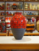 Carstens Tönnieshof <br>Fat Lava セラミック フラワーベース <br>1960's-1970's , West Germany <br>大和店 - ヴィンテージ SHARK ATTACK