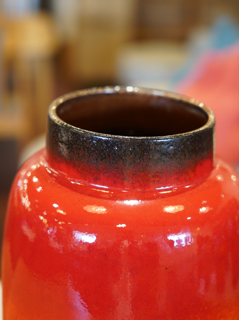 Scheurich <br>Fat Lava セラミック フラワーベース <br>1970's , West Germany <br>大和店 - ヴィンテージ SHARK ATTACK