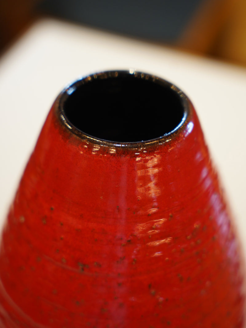 Fat Lava セラミック フラワーベース <br>West Germany <br>大和店 - ヴィンテージ SHARK ATTACK