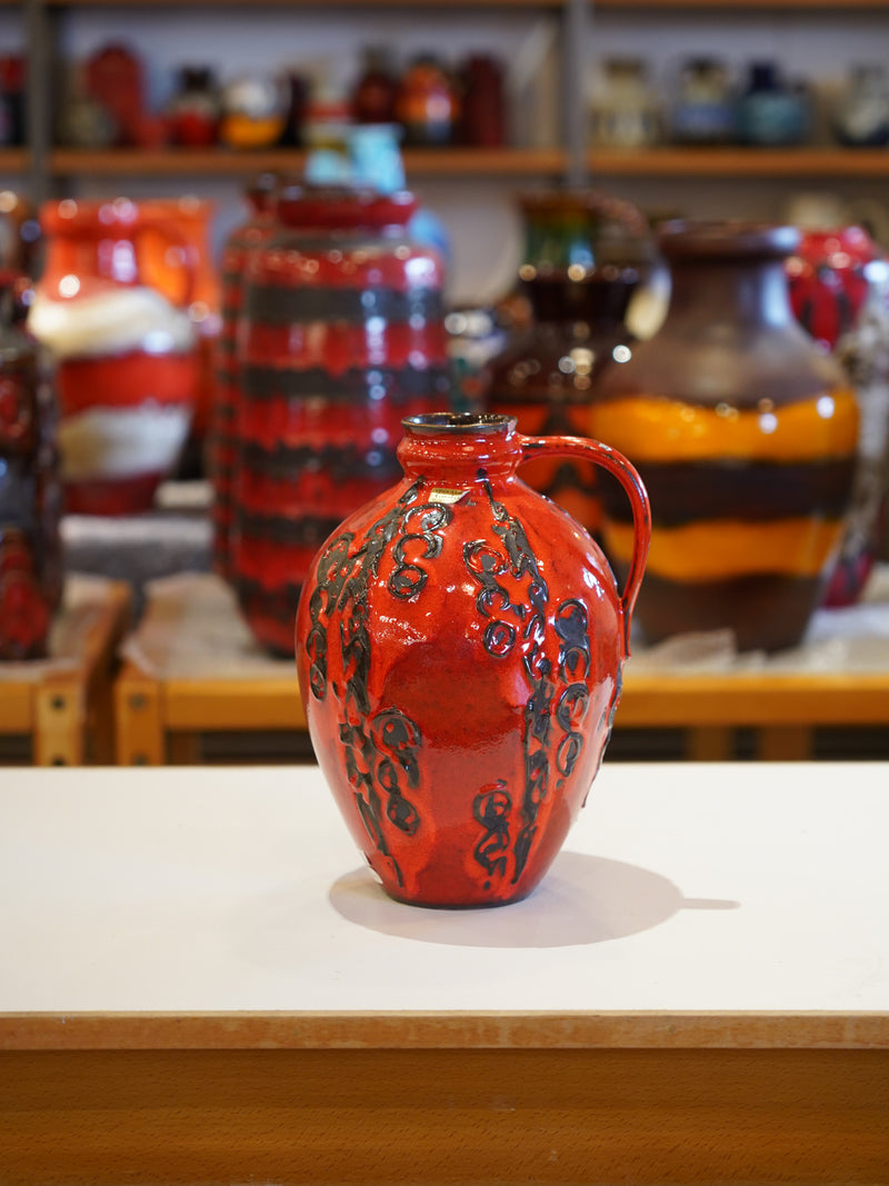 Carstens Tönnieshof <br>Fat Lava セラミック フラワーベース <br>1960's-1970's , West Germany <br>大和店 - ヴィンテージ SHARK ATTACK