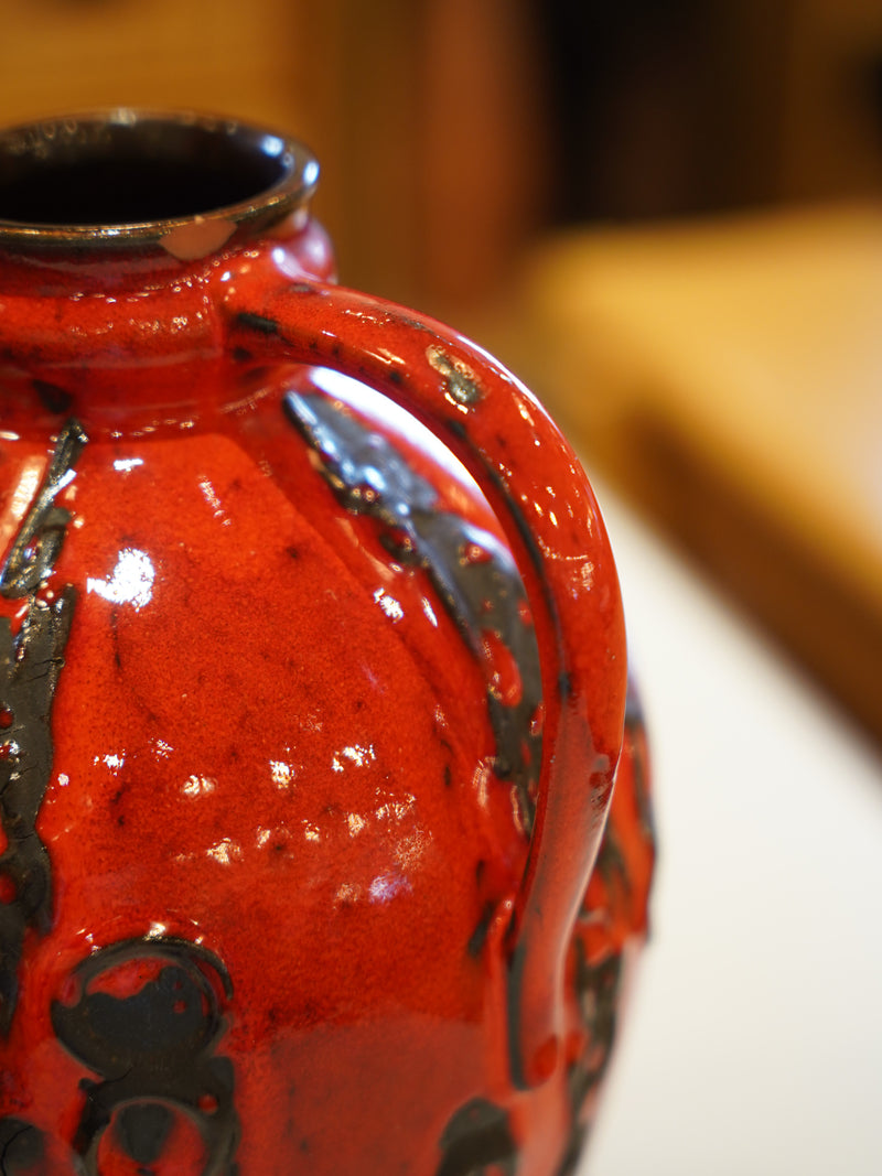 Carstens Tönnieshof <br>Fat Lava セラミック フラワーベース <br>1960's-1970's , West Germany <br>大和店 - ヴィンテージ SHARK ATTACK